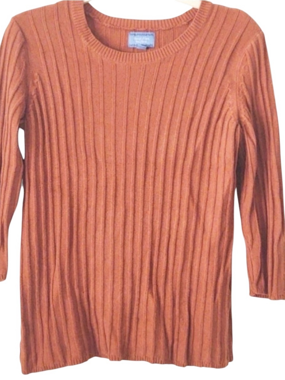 Simply Vera Vera Wang Long Sleeve Orange L